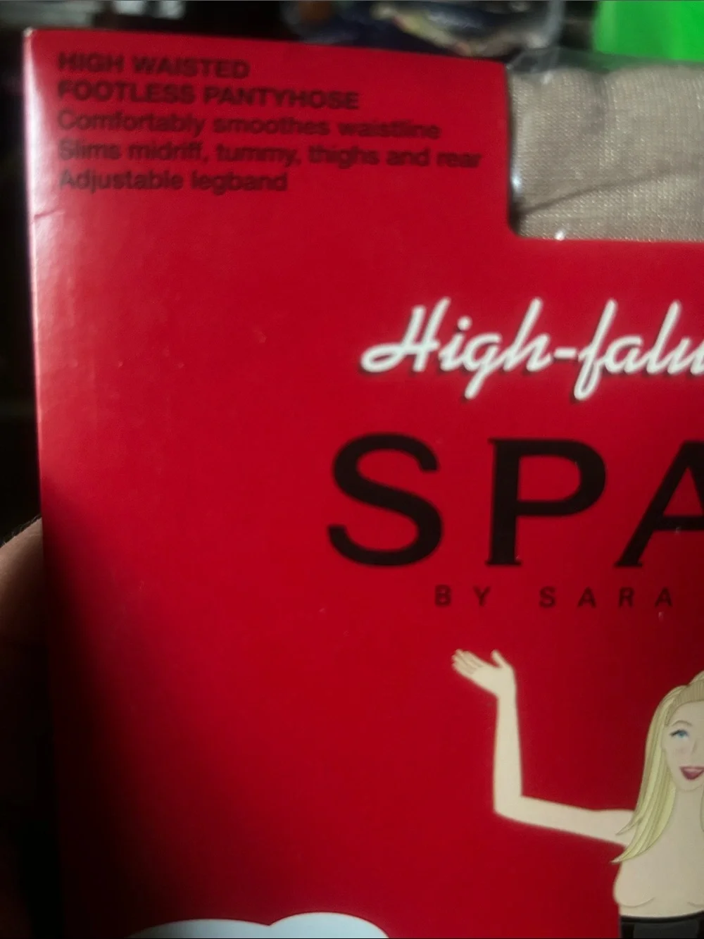 SPANX High-Halutin' Footless hude Shapewear size D NIB